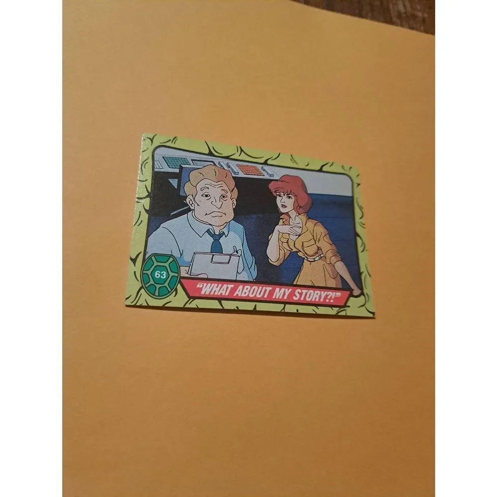 1989 Topps TMNT Trading Card 63 Teenage Mutant Ninja Turtles - Picture 1 of 3